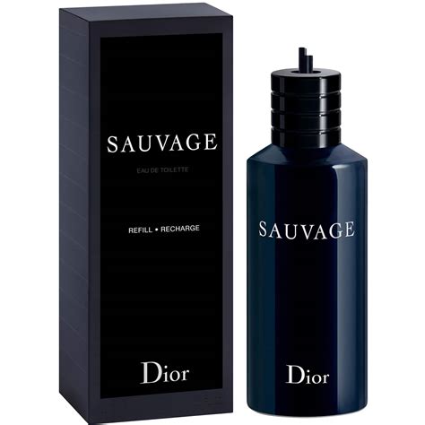 dior sauvage eau de toilette refill|sauvage eau de toilette 200ml.